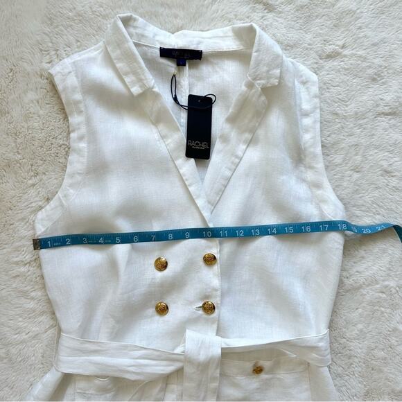 NWT!!! Rachel Roy women tank linen top size L - Picture 6 of 9